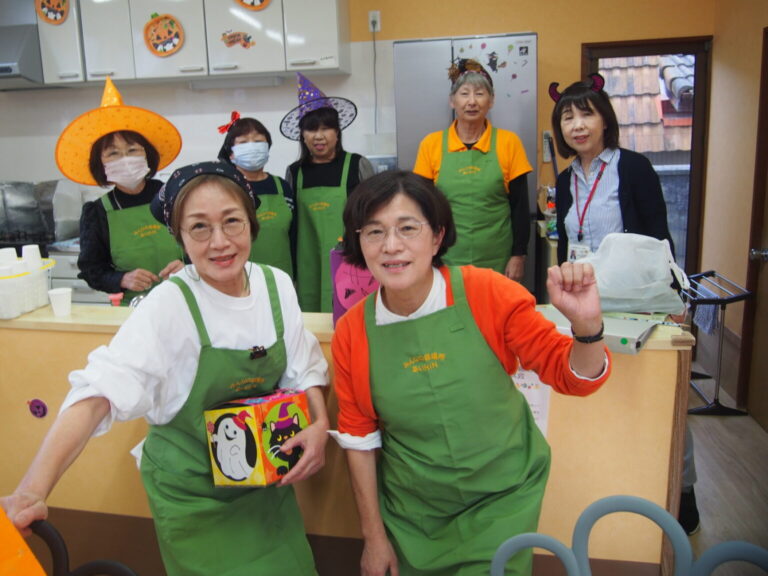 あいRIN職員とボランティアの皆さん
